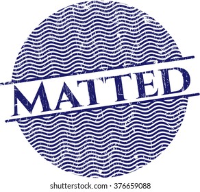 Mattgummidichtung mit Grunge-Struktur