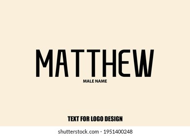 99 Matthew Logo Images, Stock Photos & Vectors | Shutterstock