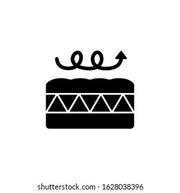Mattress, arrows, porosity icon. Simple convenience for sleeping icons for ui and ux, website or mobile application