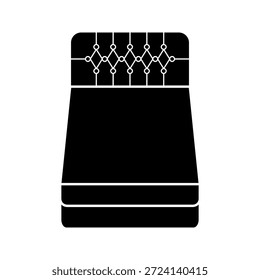 Icono de colchón Icono gráfico Vector