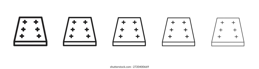 Matratze Symbol Vektor Design Element Vektor eps 10