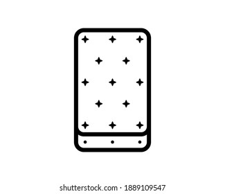Mattress icon vector isolated on white background, Mattress transparent sign , thin pictogram or outline symbol design in linear style.