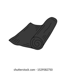 Mattress outdoor with vector style