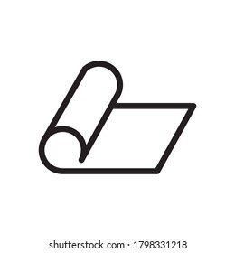 mattress vector icon logo design