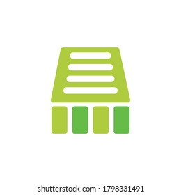 mattress vector icon logo design