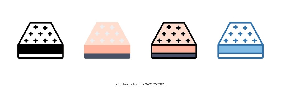 Mattresses Icon Element For Design