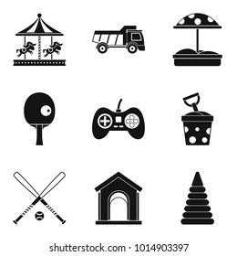 Maturation icons set. Simple set of 9 maturation vector icons for web isolated on white background