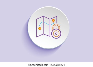 Maturity Action Plan Icon Vector Design