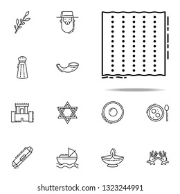 Matzo icon. Judaism icons universal set for web and mobile