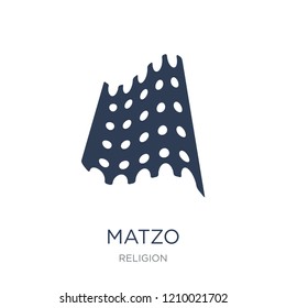 Matzo icon. Trendy flat vector Matzo icon on white background from Religion collection, vector illustration can be use for web and mobile, eps10