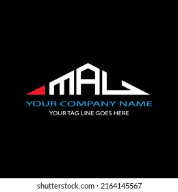 MAU letter logo creative design with vector graphic