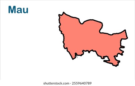 Mau subdivision map, Chitrakooti District, Uttar Pradesh State, Republic of India, Government of  Uttar Pradesh, Indian territory, Eastern India, politics, village, tourism