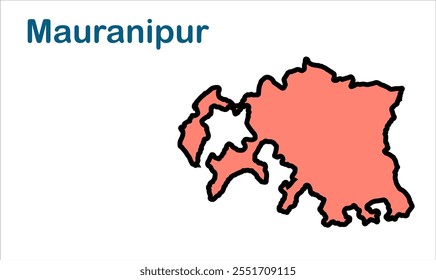 Mauranipur subdivision map, Jhansi District, Uttar Pradesh State, Republic of India, Government of  Uttar Pradesh, Indian territory, Eastern India, politics, village, tourism