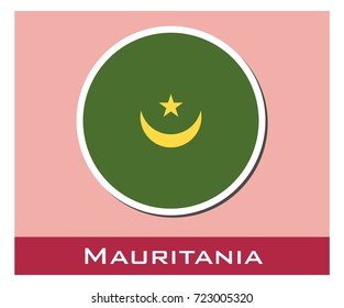 Mauritania flag icon