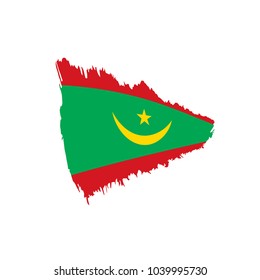Mauritania flag, vector illustration