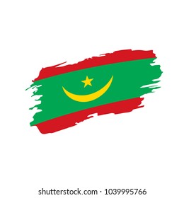 Mauritania Flag, Vector Illustration