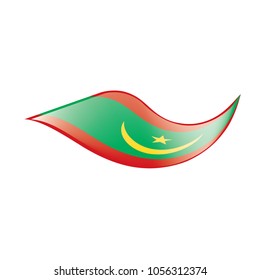 Mauritania flag, vector illustration