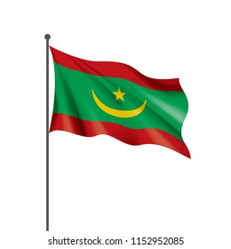 Drapeau Des Couleurs Officielles De La Mauritanie Et Les Proportions Les  Dessins Image Vectorielle Vecteurs libres de droits et plus d'images  vectorielles de Drapeau - iStock