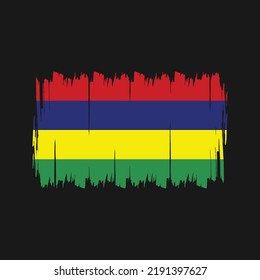 Mauritania Flag Vector. National Flag