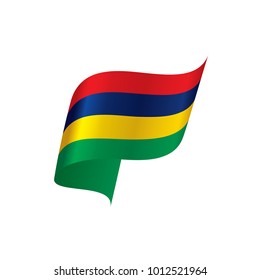 Mauritius flag, vector illustration