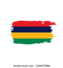 Mauritius flag, vector illustration