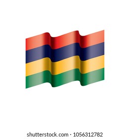 Mauritius flag, vector illustration