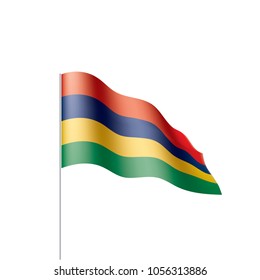 Mauritius flag, vector illustration