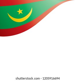 Mauritius flag, vector illustration on a white background