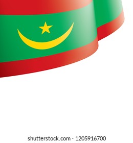 Mauritius flag, vector illustration on a white background