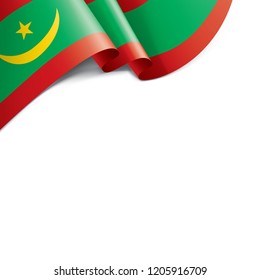 Mauritius flag, vector illustration on a white background