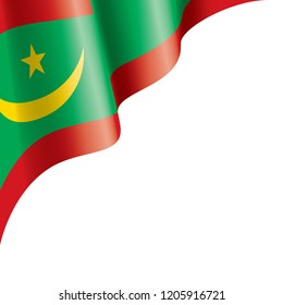 Mauritius flag, vector illustration on a white background