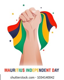 Mauritius independence day Flag