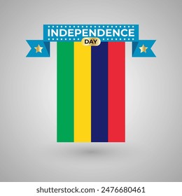 Mauritius Independence Day Flag Banner