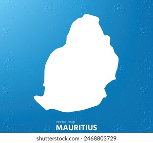 Mauritius map. Vector map for any needs.