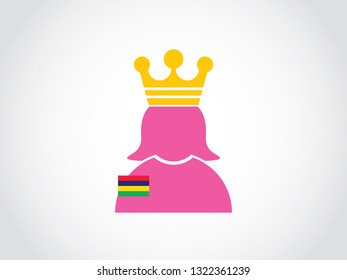 Mauritius Nationality Queen