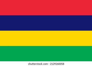 Mauritius official flag of country