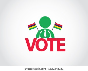 Mauritius Podium Speech Elections