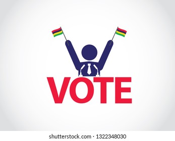 Mauritius Podium Speech Elections