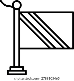 Mauritius Vector Element Design Icon