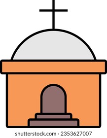 mausoleum dead funeral grave monuments Outline