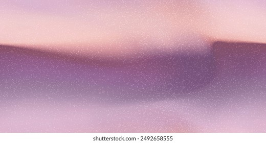 Patrón de gradiente ondulado malva sin fisuras. Ombre púrpura rosa con textura granulada. Fondo de Vector Abstractas en colores pastel con malla degradada