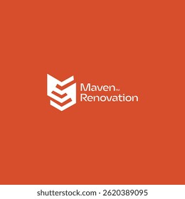 LOGOTIPO DE RENOVAÇÃO MAVEN M MELHOR ÍCONE