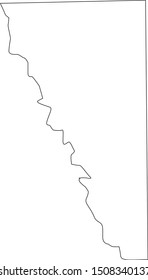 maverick county map in state of texas