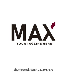 Max Logo For Company Vector Template Design Illustration