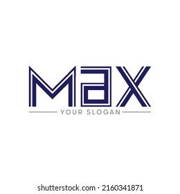 Max Logo Icon Vector Illustration Template