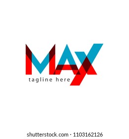 Max Logo Letter Vector Template Design Illustration