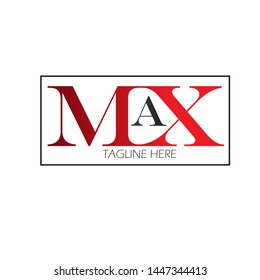 Max Logo Letter Vector Template Design Illustration