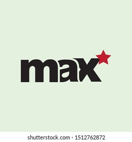 Max Logo Letter Vector Template Design Illustration