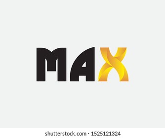 Max Logo Letter Vector Template Design Illustration