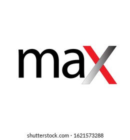 Max Logo Letter Vector Template Design Stock Vector (Royalty Free ...